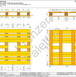 Chemie-Palette CP6 1140 x 1140 mm