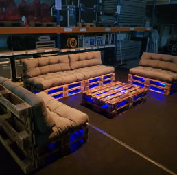 Loungemöbel von EventTecPro Krenzer Paletten