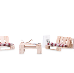 Palettenmöbel-Set