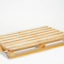 Industrie-Palette Einweg 7 Deckbretter 800 x 1200 mm