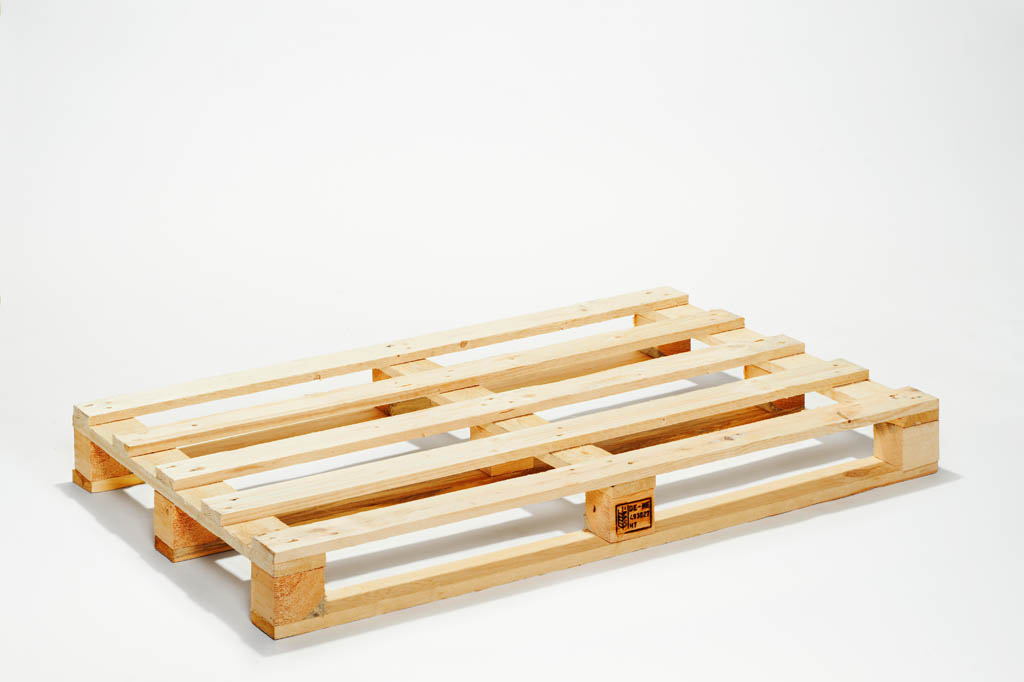 DHOME Kopfteil Aus Recyceltem MDF Im Palettenlook – 95x46 Cm, Massiv Weiß, Inkl. Montagematerial